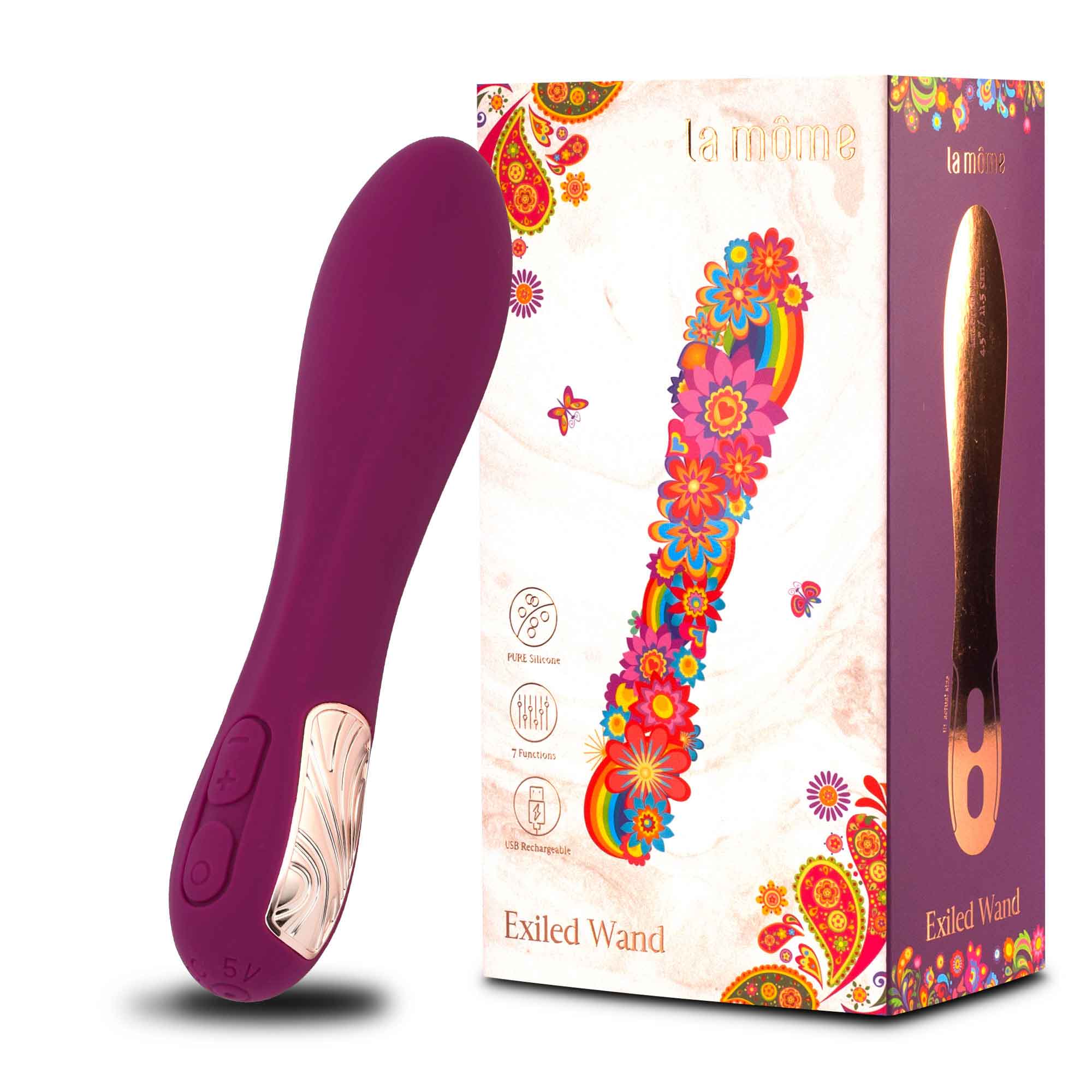 Exiled Wand G Spot Rechargeable Vibrator BF-13065-17