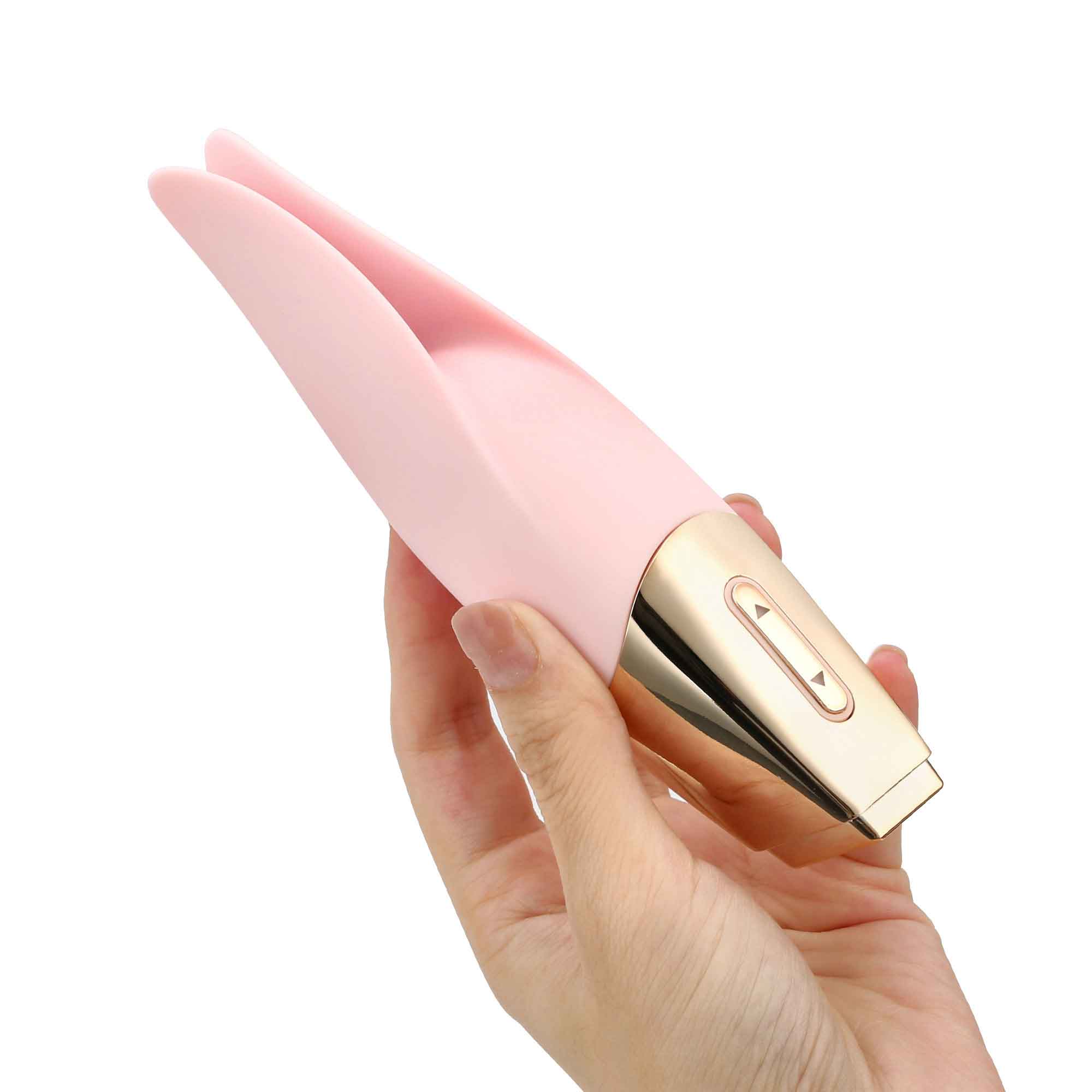 Speedo Tongue Rechargeable Rabbit Ears Clitoral and Nipple Vibrator BF-13074-04